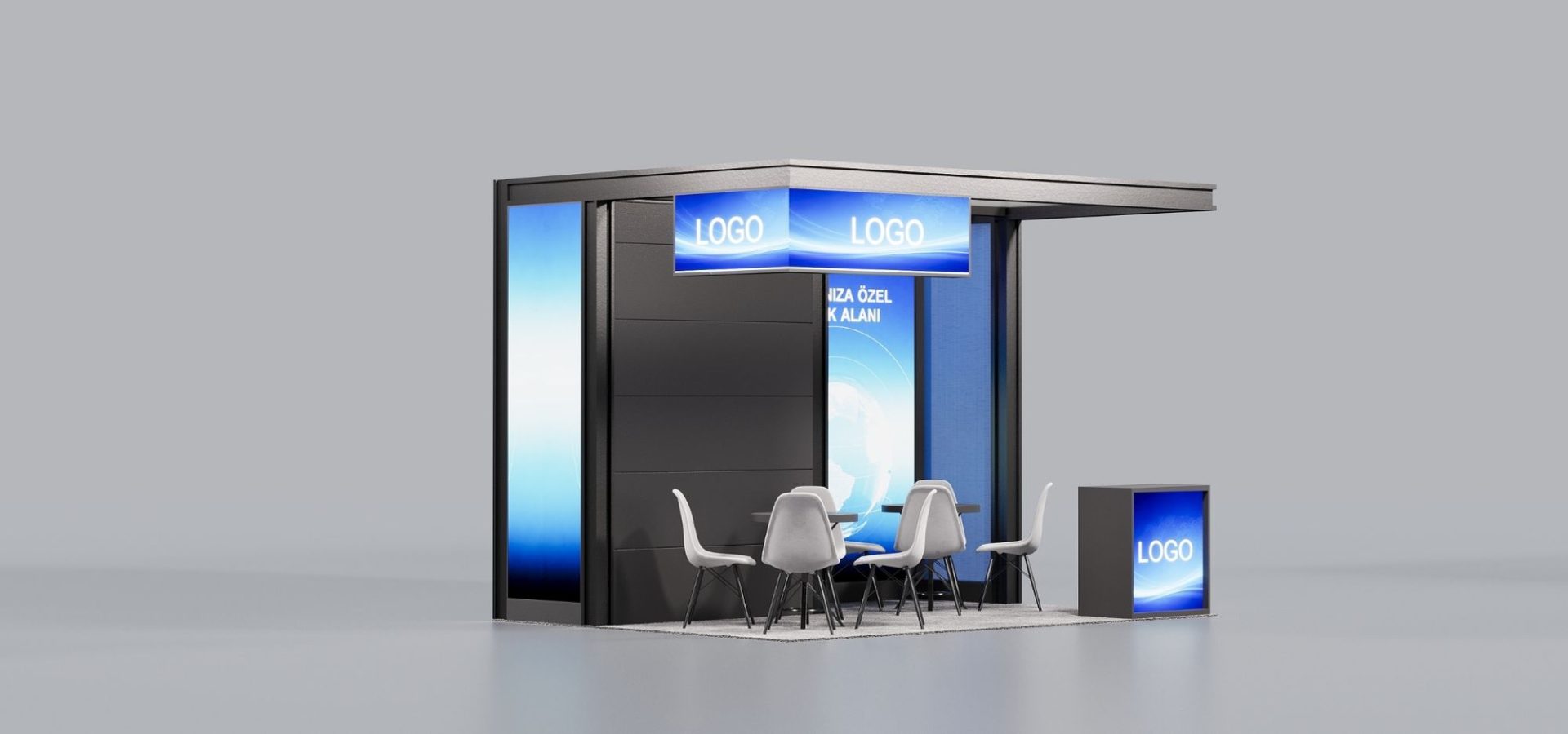3×4 m | 12 m² | 3 Açık Cephe